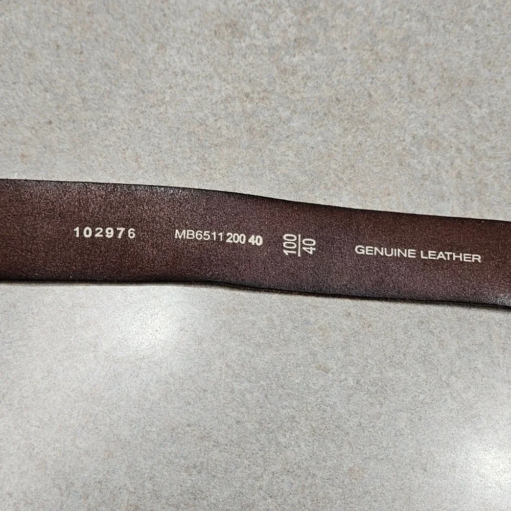 Fossil Leather‎ Belt Mens 40 Brown Distressed Rugged Casual Workwear Americana